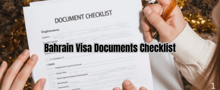 Bahrain visa documents