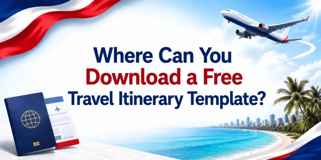 Free Travel itenary